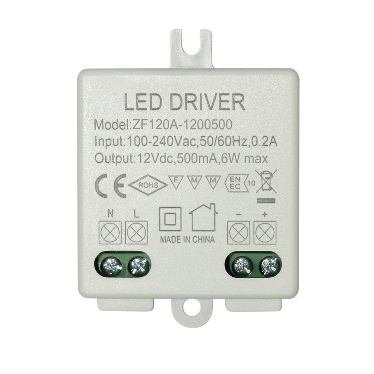 6W led驅(qū)動電源UL/CE認證12V0.5A/24V0.25A